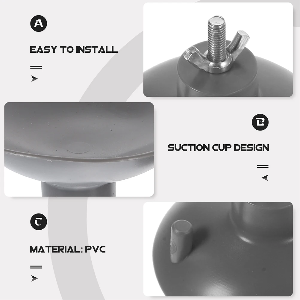 

3 Pcs Enema Machine Meat Grinder Mincer Suction Cup Supplies Replacement PVC Tensile Sucker Sausage Parts