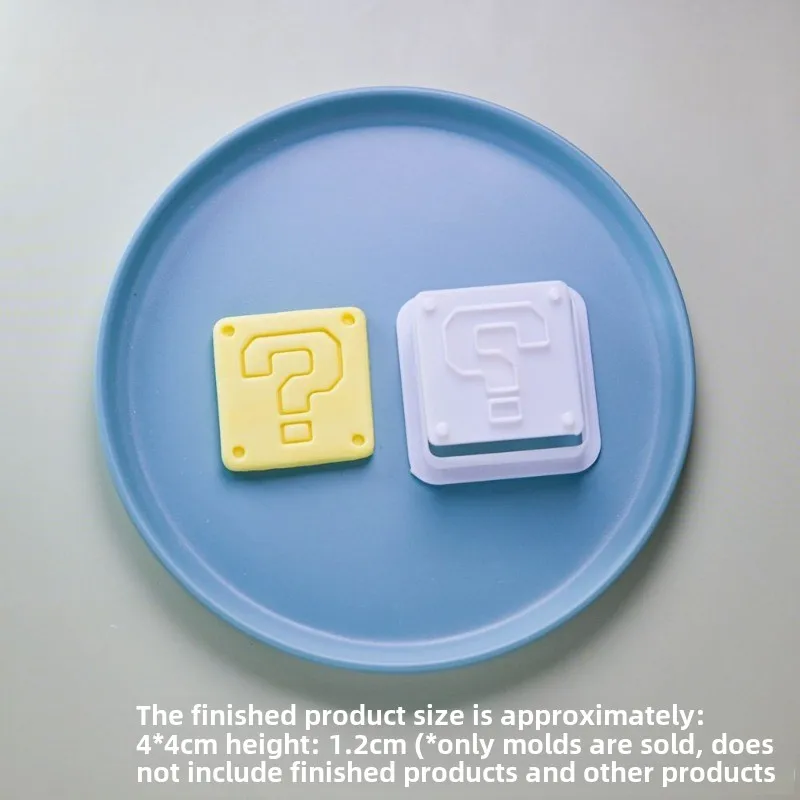 Super Mario Bros Cookie Cutters Anime 3d Plastic Stamp Pressable Biscuit Mold Cookie Stamp Kitchen Baking Pastry Bakeware Tools