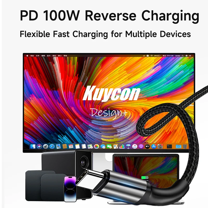 شاشة كاويكون G32X 6K من الألومنيوم بالكامل 6106x3384 شاشة كمبيوتر 32 بوصة شاشة لامعة غير لامعة شاشة عرض خفيفة ناعمة HDR600 TYPE-C MAC