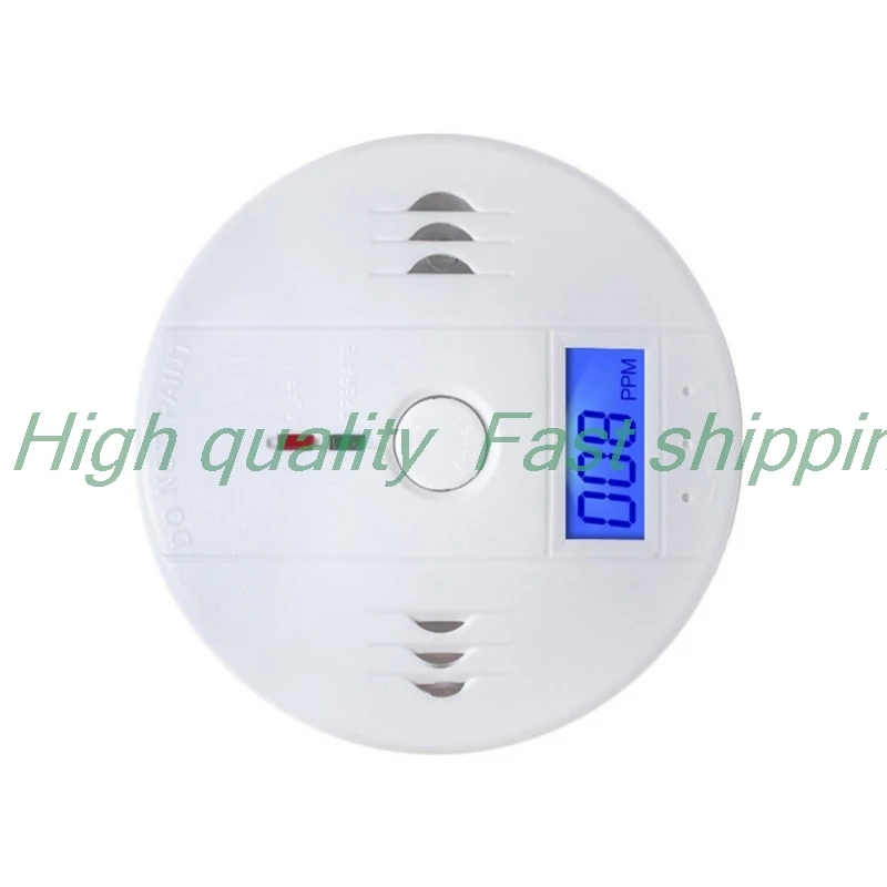 

Детектор горячего угарного газа с батарейным питанием, цифровой дисплей, детектор CO, мониторы, высокочувствительная сигнализация CO для дома