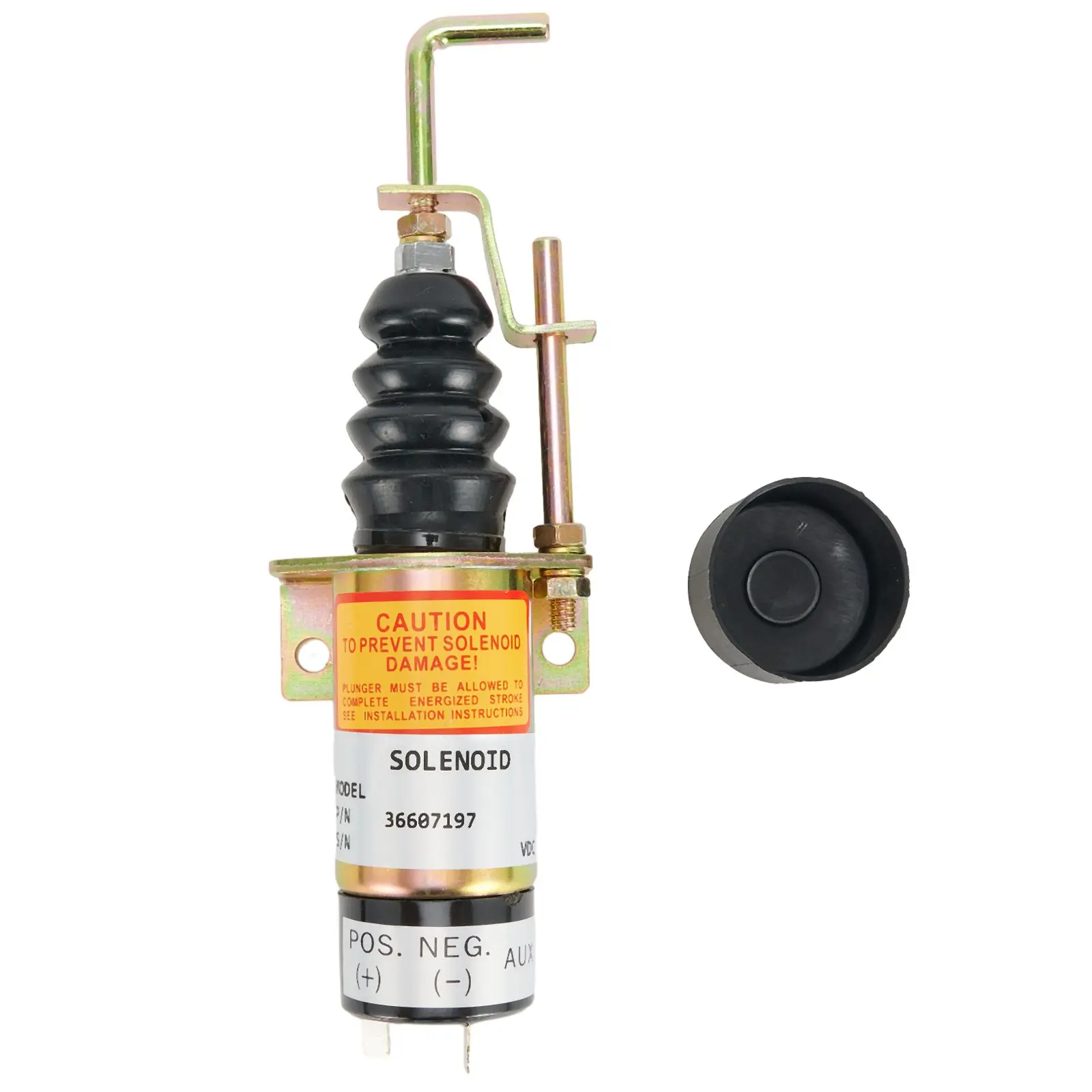 

Электромагнитный клапан отключения подачи топлива для различных дизельных двигателей, включая Yanmar, работающий на напряжении 12 В постоянного тока