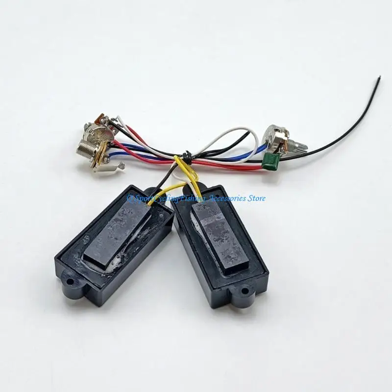  4 Strings Electric Bass Pickups Replacement Tone Control Wiring Harness Bass Pickup Electric Bass Accessories Enduring