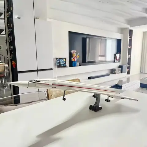 2083 delar stora Concorde-flygplansklossar med hög svårighetsgrad byggklossar modellset pusselleksak för vuxna och barn 10 best sales konkorde - №1