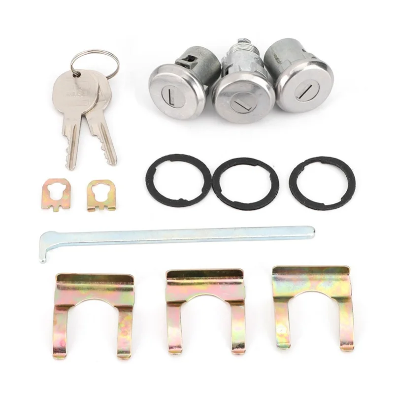 

Cutlass Lock Set Door Trunk Key Kit 654394765282 Replacement Fits For Chevelle