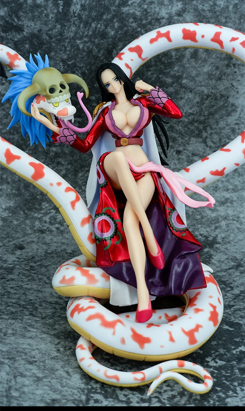 Anime One Piece Ritratto dei Pirati Boa Hancock 15° Anniversario Ver. Action Figure in PVC Modello Ragazze sexy Statua Giocattoli Regali per bambole