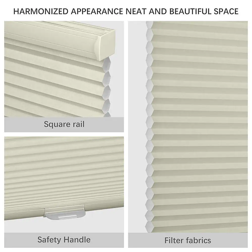 High Quality Hot Selling Cellular Design Light Filtering Thermal Insulated Honeycomb Blinds For Bathroom
