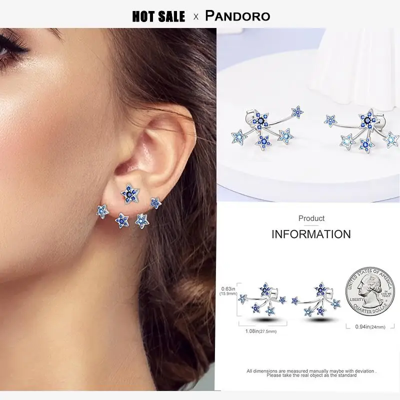 

Plata 925 Original Silver Earrings Certificada 925 Silver Earrings Aretes Acero De Inoxidable Mujer Earings For Womens 2024 New