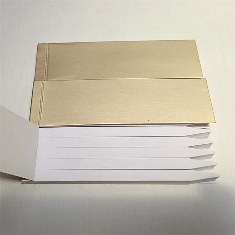 Bandes de papier essentielles pour test de château, aromathérapie, parfum, odeur de poulet, 14.3cm, 50 pièces