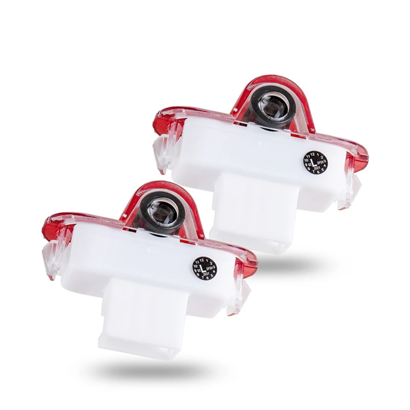 2 Stück LED Projektor Lampe Autotür Schritt Lichter Zubehör für VW Golf 3 4 Käfer Jetta MK4 Bora Sharan Touran Lavida Caddy MK3 Polo – Detail 3