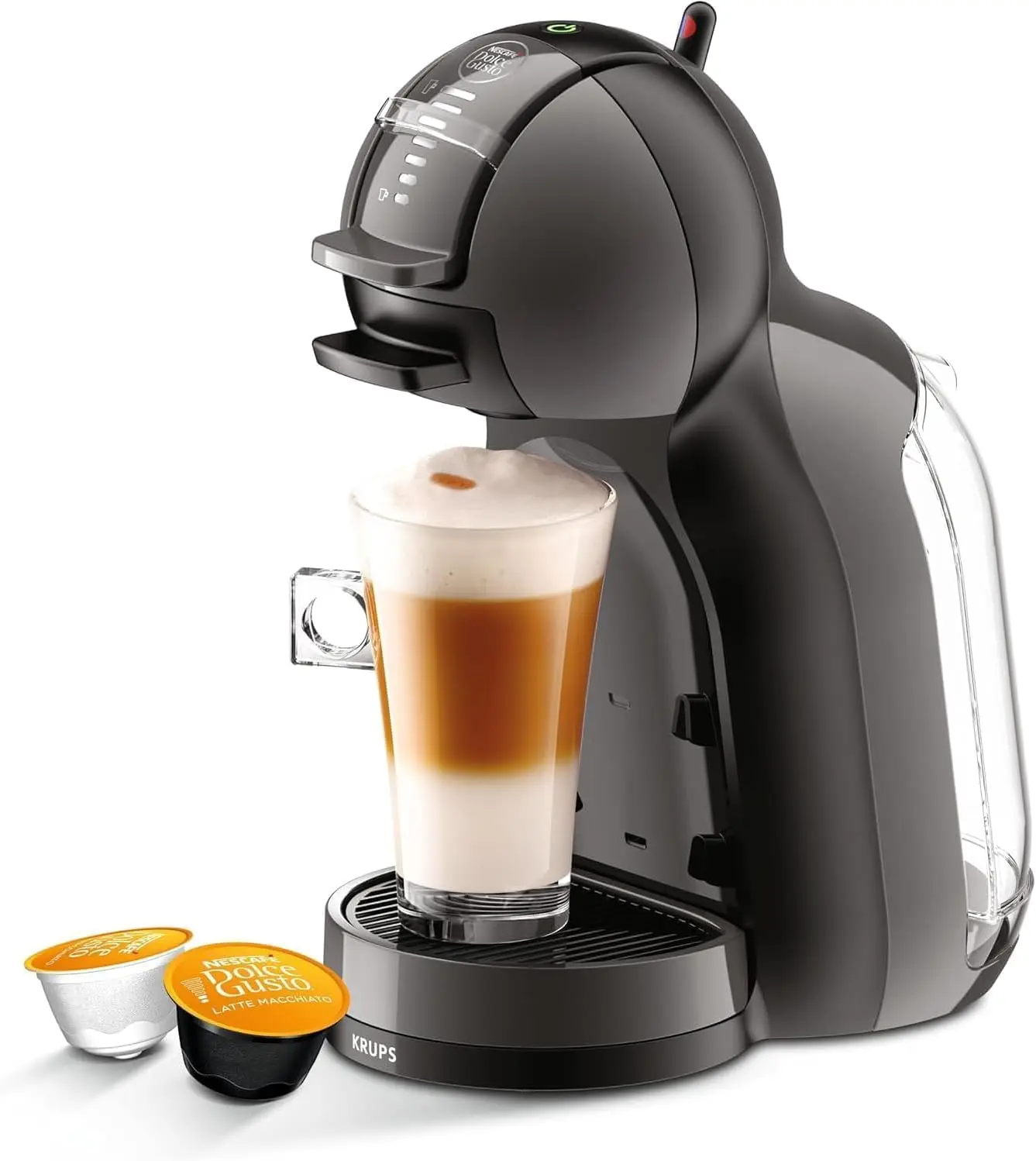 Cafetera Nescafé Dolce Gusto Mini Me, cápsulas con 15 bares de presión, capacidad 0.8 L, bebidas frías o calientes, Play&S