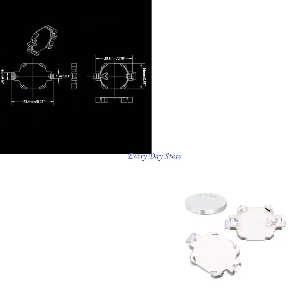 

DIY CR1616 CR1620 CR1625 Держатель батареи батарея портативная батарея батарея для GBC держатель игровой карты