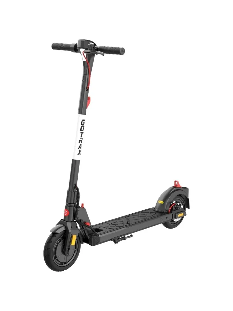 

Adult Electric Scooter - Gotrax APEX MAX: 18-Mile Range, 18MPH Speed, 350W Motor, Dual Rear Suspension, 8.5-Inch Solid Tires, Br