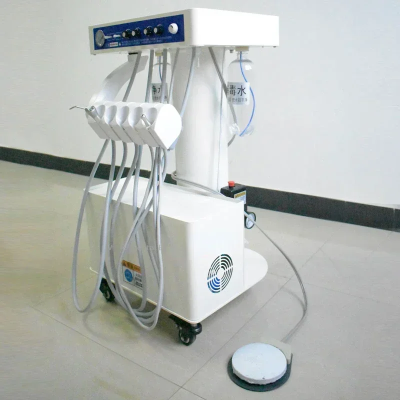 Portable Veterinary Equipment Turbine Unit Trolley with Air Compressor Hot sales