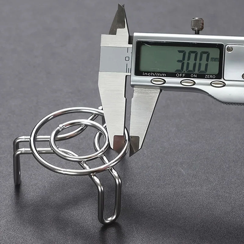 رف تبخير صغير جدًا مقاس صغير 304 من الفولاذ المقاوم للصدأ رف صغير عالي منخفض الأرجل وعاء صحي أكواب ترمس وعاء صغير منزلي