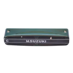 SUZUKI C-20 Olive 10-Hole Diatonic Blues harmonica Major Key of C A D G E F