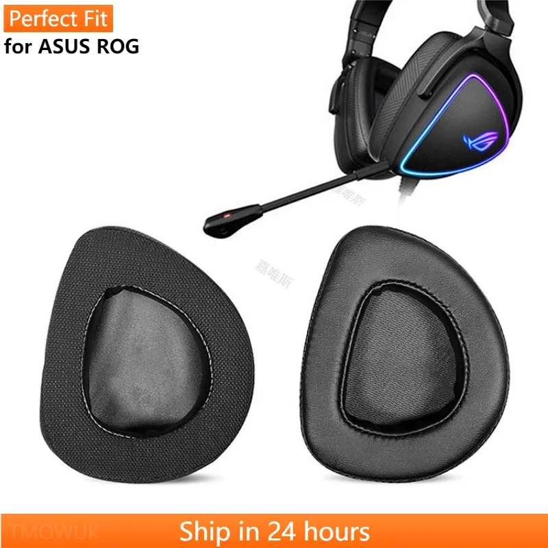 

Replacement Ear pads cushion Earpads for ASUS ROG Delta Aura Sync USB-C Gaming Headphones Headsets