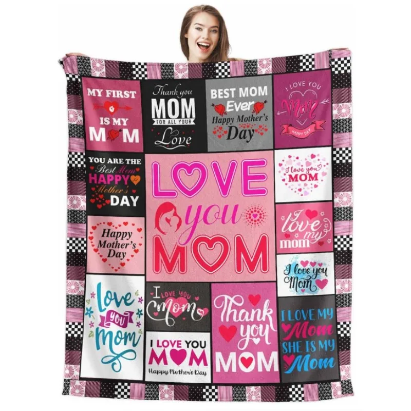 

Одеяло в подарок на день рождения для мамы, супермягкое фланелевое одеяло на день рождения, день матери, Рождество, подходит для дивана-кровати