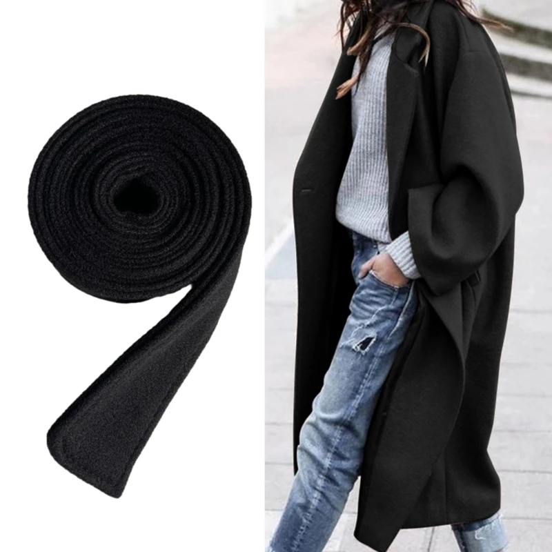 

Durable Waist Belt Women Woolen Coat Belt Brushed Plush Decorate Length Adjustable Coat Corset Double-Sided Waist Belt