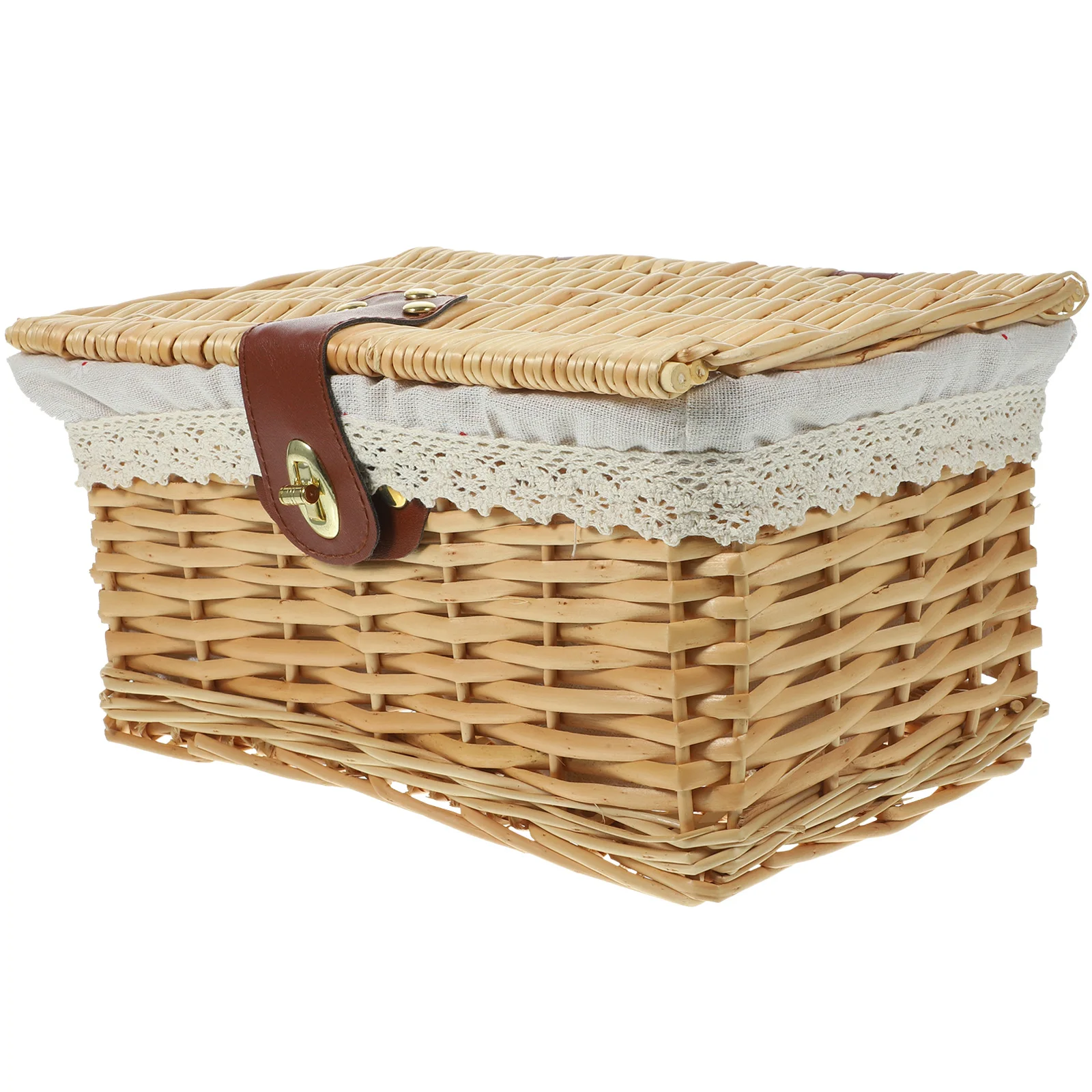 

Woven Storage Basket Small Size Long Lasting Use Decorative Basket Magazines ganizing Box Clothes Bins Household Storage