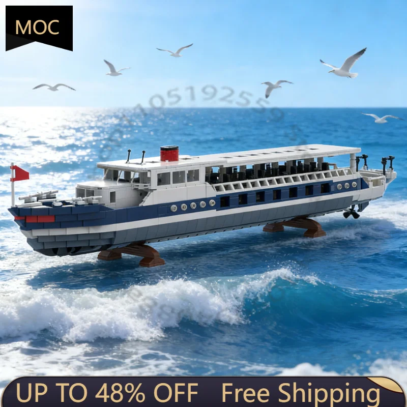 1722 PCS War series Le Bretagne MOC Customize Modular Building Block Kids Simple Brick Creative Design DIY Toy Birthday Gift