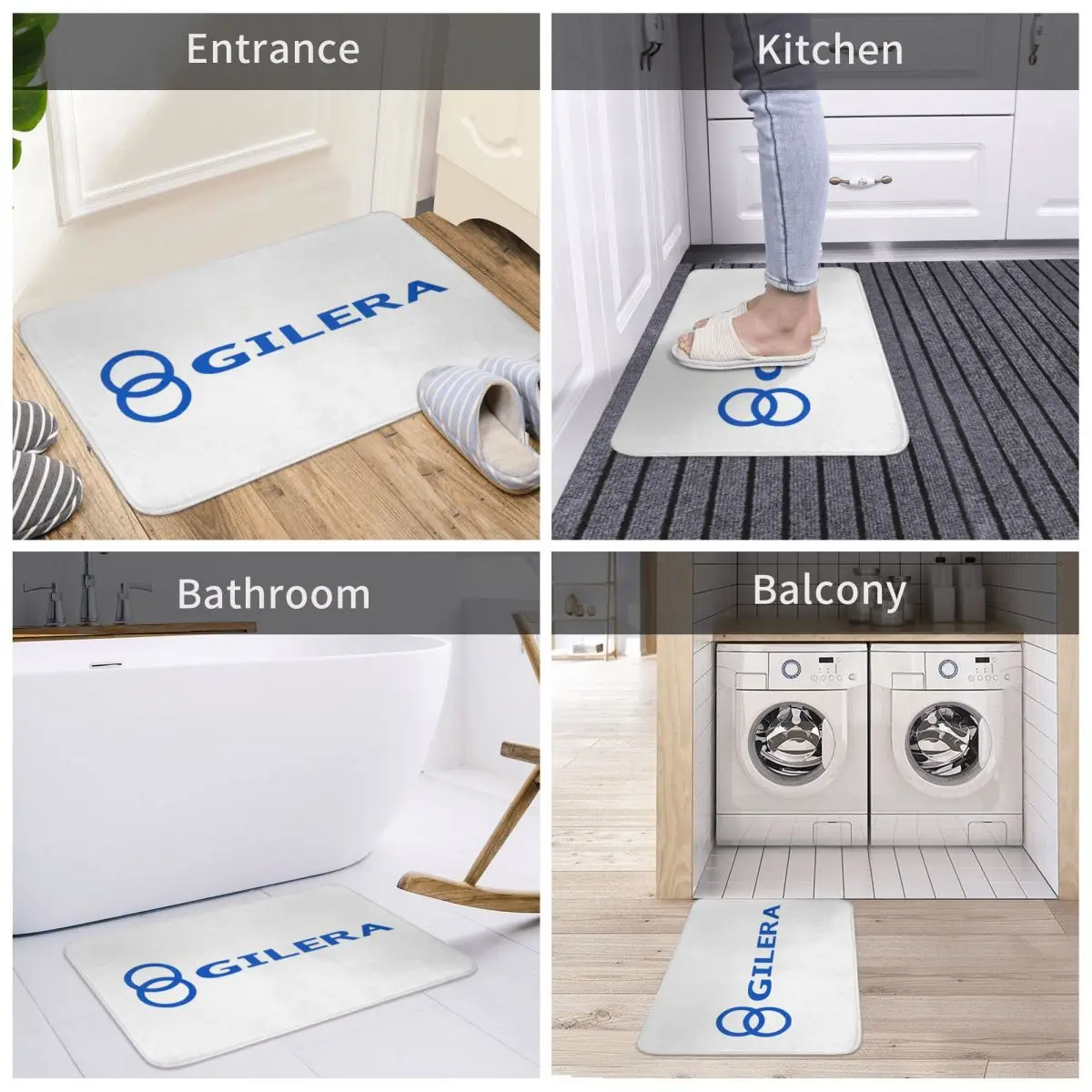 G-gilera-s peludo antiderrapante capacho tapete almofada tapete para entrada de cozinha casa quarto footpad esteiras