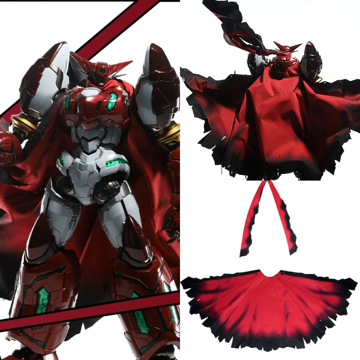 

Original 1/12 Scale Male Soldier CSTOYS Iron Soul Alloy DIY Cape Cloak For 6inch Action Figure Model Toys For Collectible