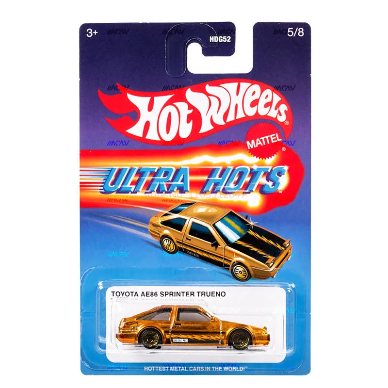 Hot Wheels Car Model Ultra Hot Series Neon Speed Car Hdg52 Collected Alloy Hot Sports Car Model Room Ornament Birthday Gift Toys