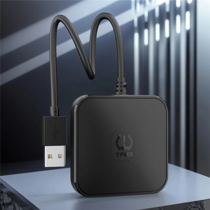 

【Кабель USB-C】USB TPMS Система контроля давления в шинах для Android Автомобильный DVD 0-116 PSI Беспроводная передача с 4 внешними датчиками
