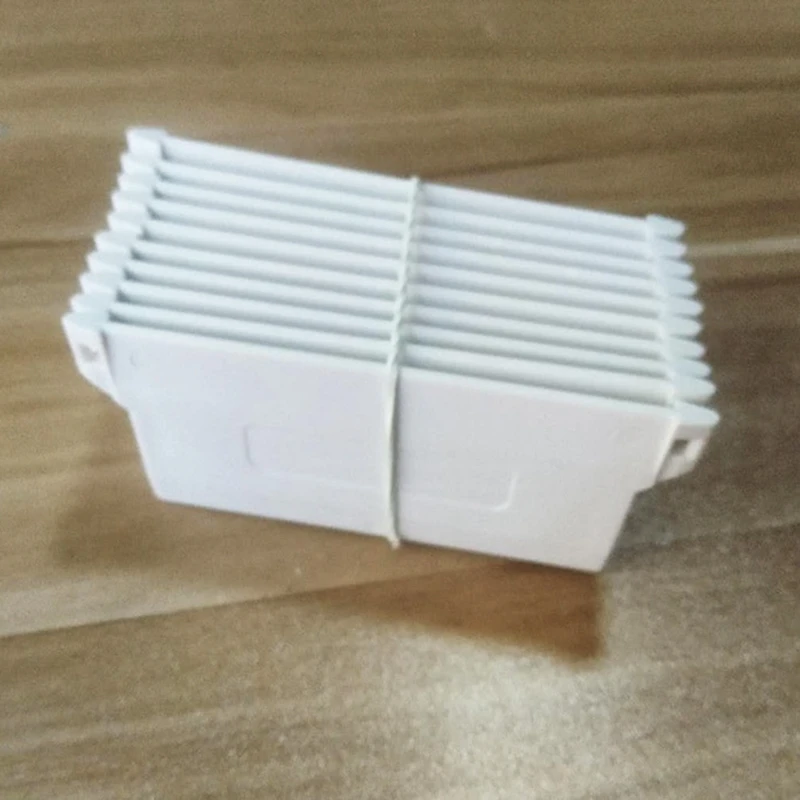 E15D Plastic Base Plate Set 10 Wit Vertical Blind Bottom Weight Slat -accessoire