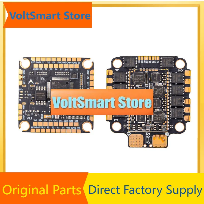 VoltSF460 V4 Flight Stack For Aocoda RC With F405 Controller 60A AM32 ESC FPV Racing Drone