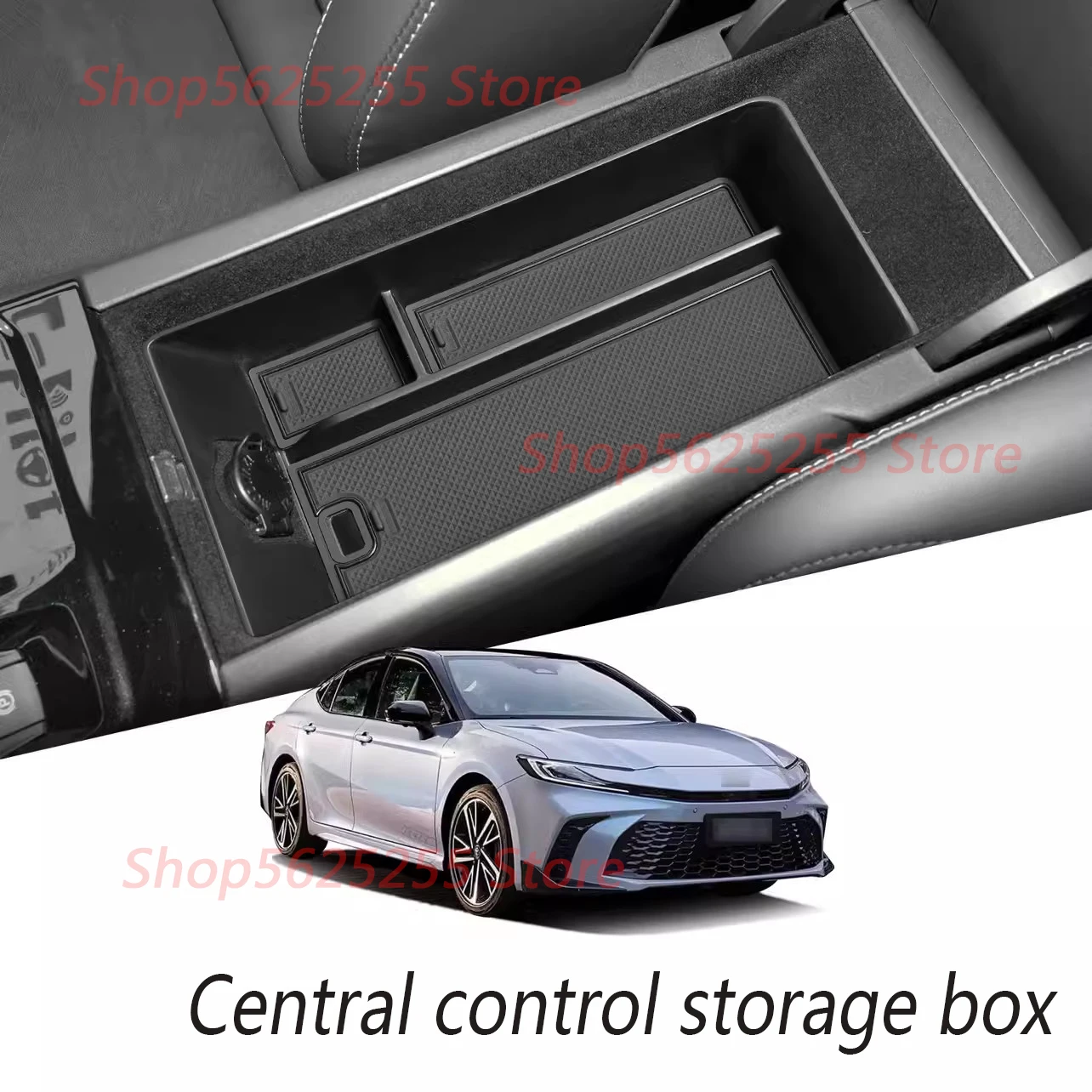 For Toyota Camry 9th Gen 2024 Car  Center Control Armrest Box Storage Box Car Interior Decoration Modified Protective Supplies