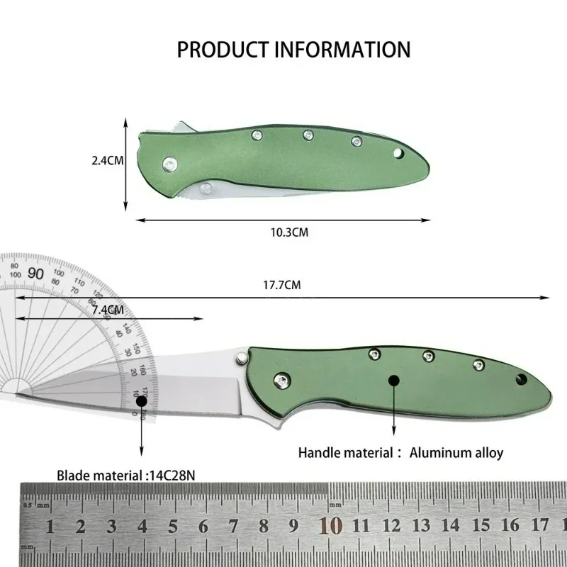 Новый карманный складной нож ks1660, лезвие 8Cr13Mov, ручка из алюминиевого сплава, несколько цветов, уличный быстросохнущий тактический ножigung
