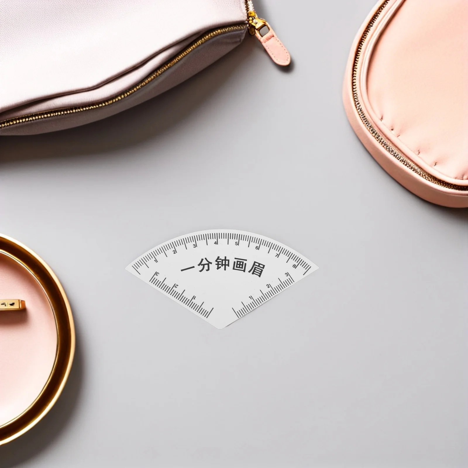 Herramienta para dar forma a las cejas, regla de mapeo de precisión para cejas simétricas, plantilla de diseño de fácil dibujo, ligera, compatible con viajes, 2 uds.