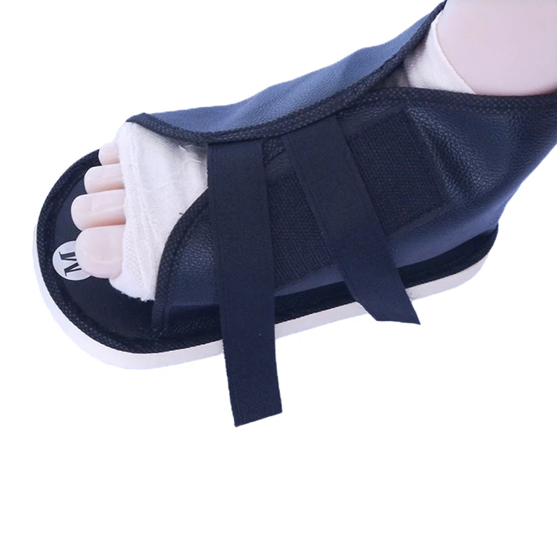 Anti Slip Flat Cast Walking Boot Shoe Breathable Foot Protection Broken Recovery Foot Drop Braces Cover Orthopedic Foot Supports