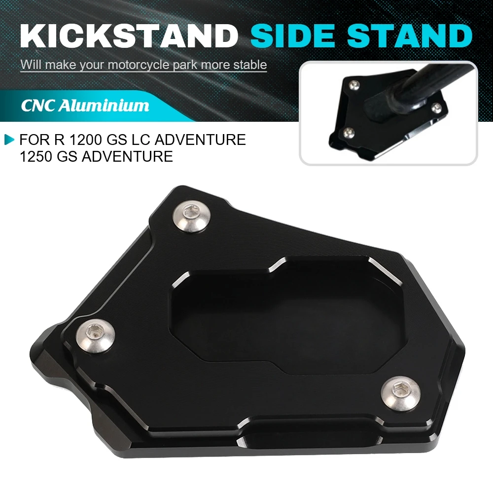 Enlarger Plate Kickstand Motorcycle Kickstand Side Stand For BMW R1200GS R 1200 GS LC Adventure 1G12 1250 GS Adventure 1G13(K51)