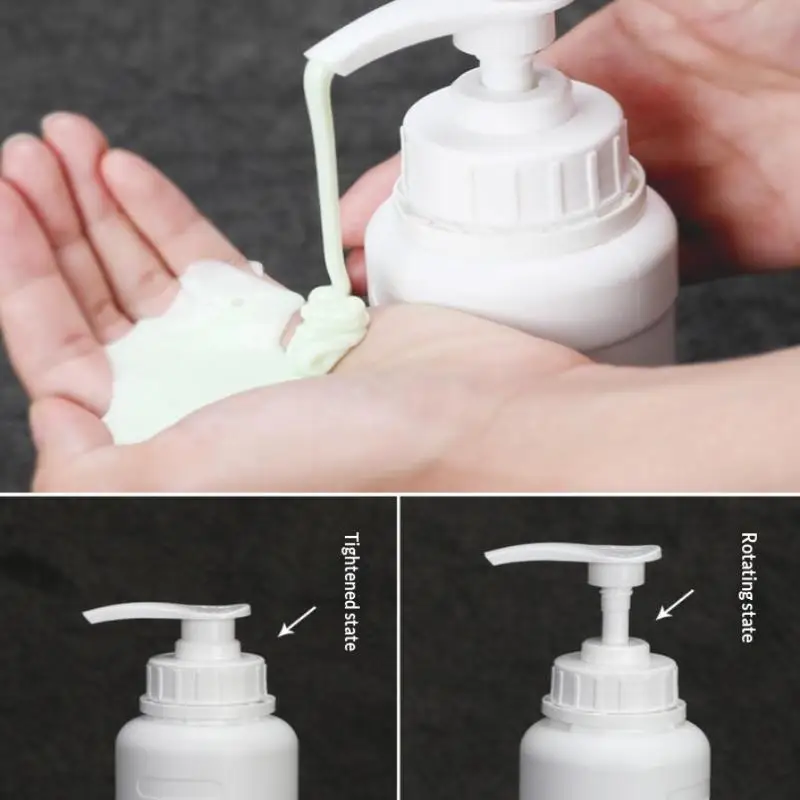 New Laundry Detergent Bottle 250mL-2L  Water Hand Washing Hydraulic Pump Dispenser Empty Plastic HDPE Lotion Container