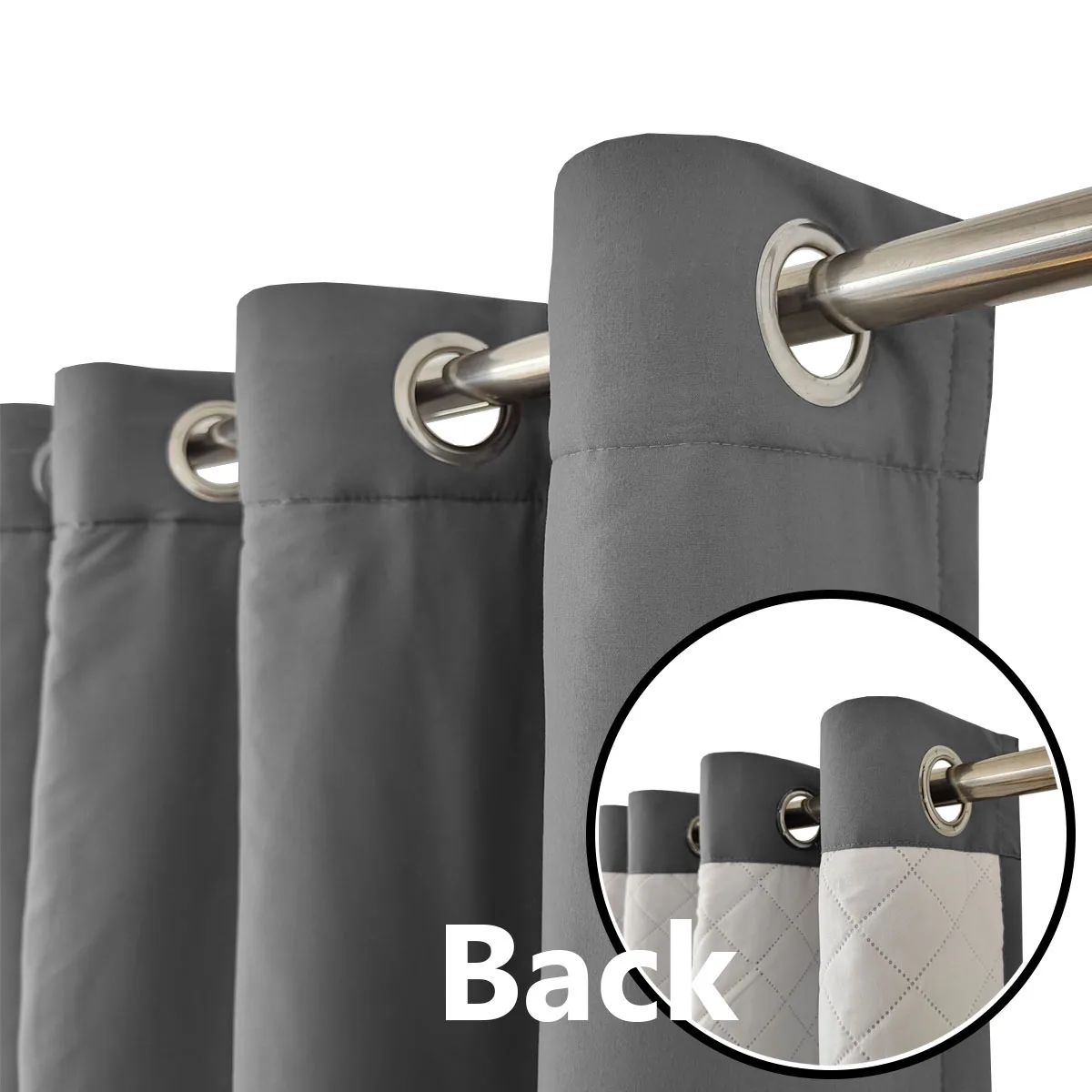 1PC, Winter Cotton Thermal Insulation Warm Soundproof Windproof Thickened Curtains For Home Living Room Bedroom Decoration