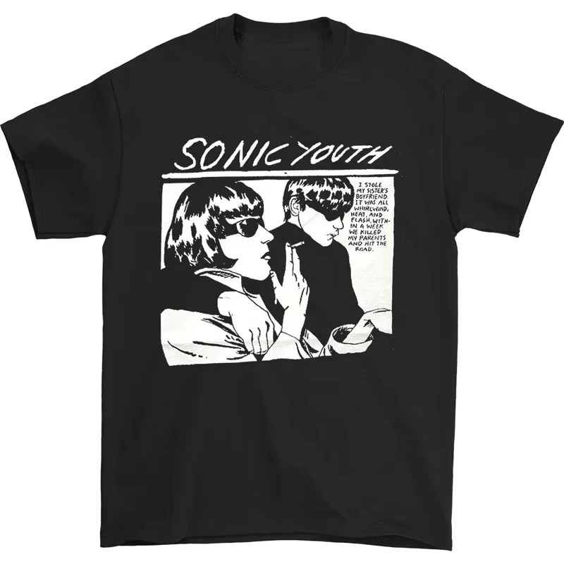 Camiseta Casual de Lujo Unisex de la Banda Sonic Youth 2026 SONIC YOUTH, Estilo Rock Punk, para Hombre y Mujer, para Actividades al Aire Libre