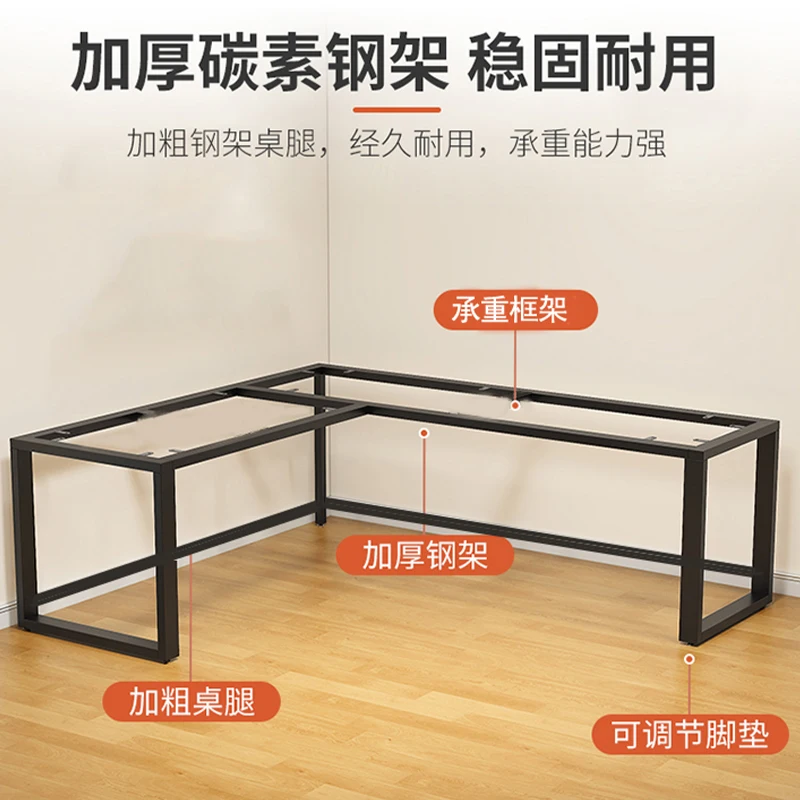 The product can be customized. Solid wood corner computer table L-shaped corner writing desk, bedroom window corner e-sports