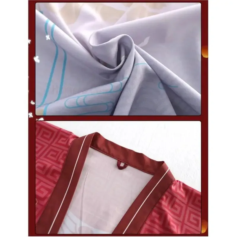 ss23 أنيمي السماء الرسمية نعمة HuaCheng XieLian المعتاد حبل البشكير Ti Guan Ci Fu عباءة الرجال النساء كيب الصيف سو