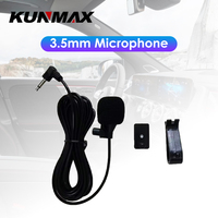 3.5mm Jack Plug External Microphone For Android Car Radio Stereo Audio Car Auto Vehicle GPS Navigiation Video Player Microphone