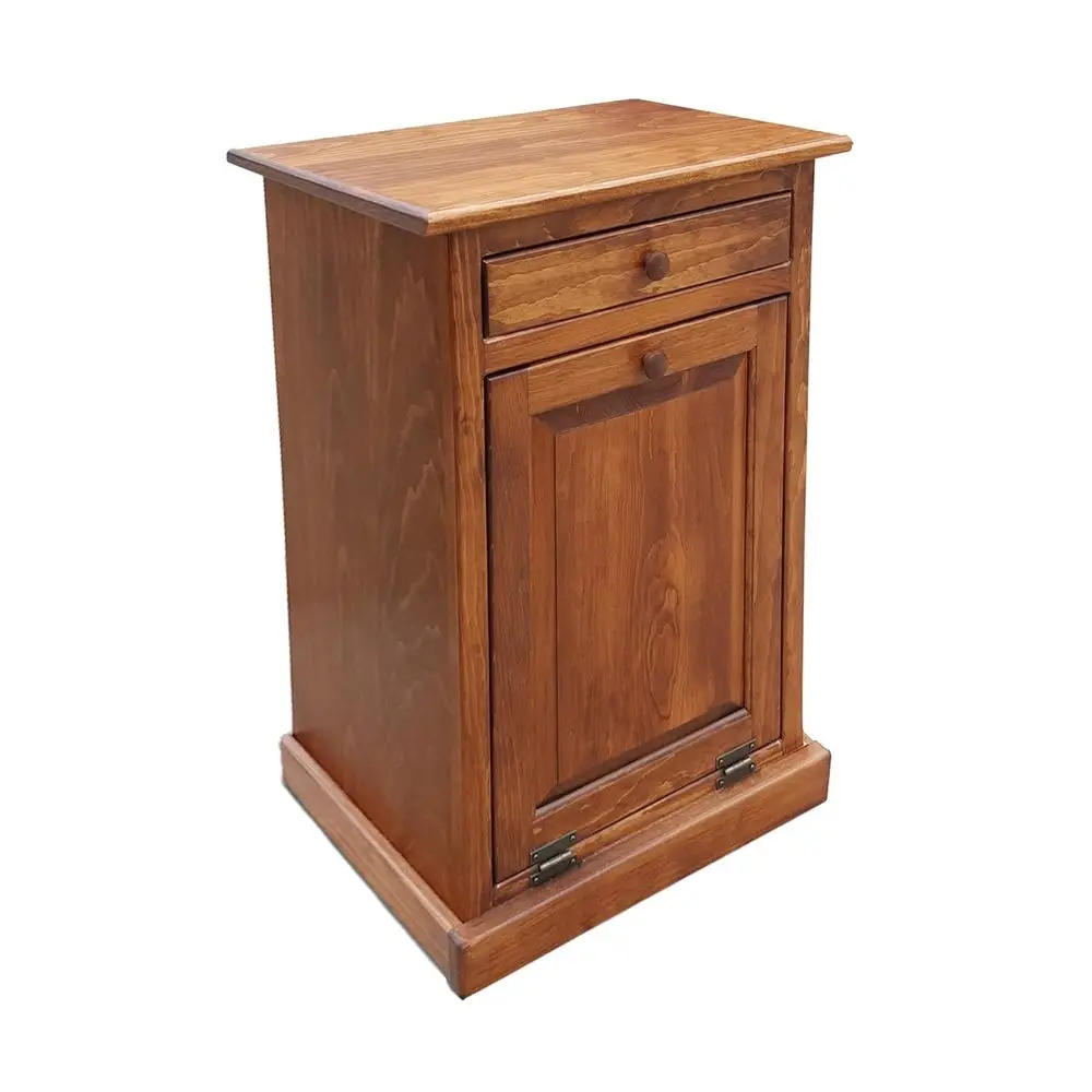 

Trash Bin Cabinet - Handmade Hideaway Cabinet or Trash Cans - Decorative Bathroom Trash Can, Oice Trash Can, and Bedroom Trash C