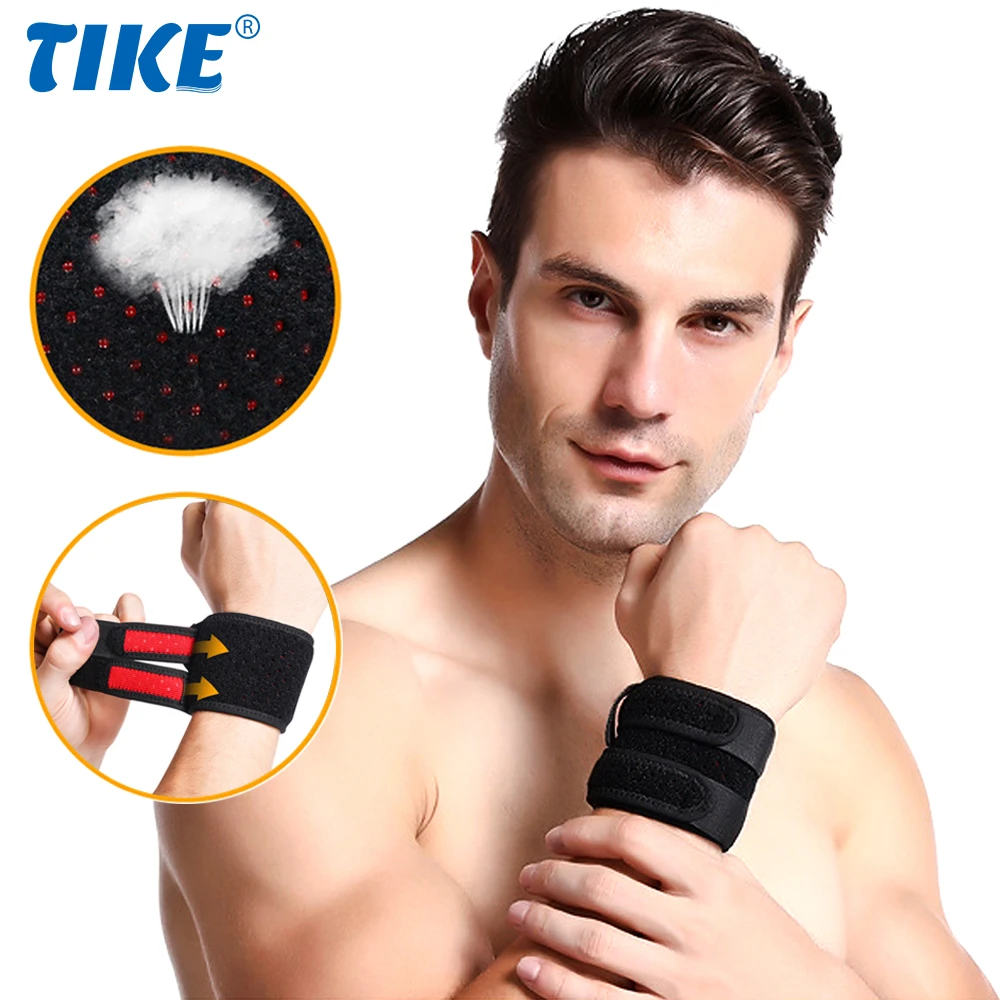 

TIKE 1 Piece Wrist Wraps for Carpal Tunnel,Wrist Straps for Weightlifting, Working Out and Pain Relief, Flexible, Highly Elastic