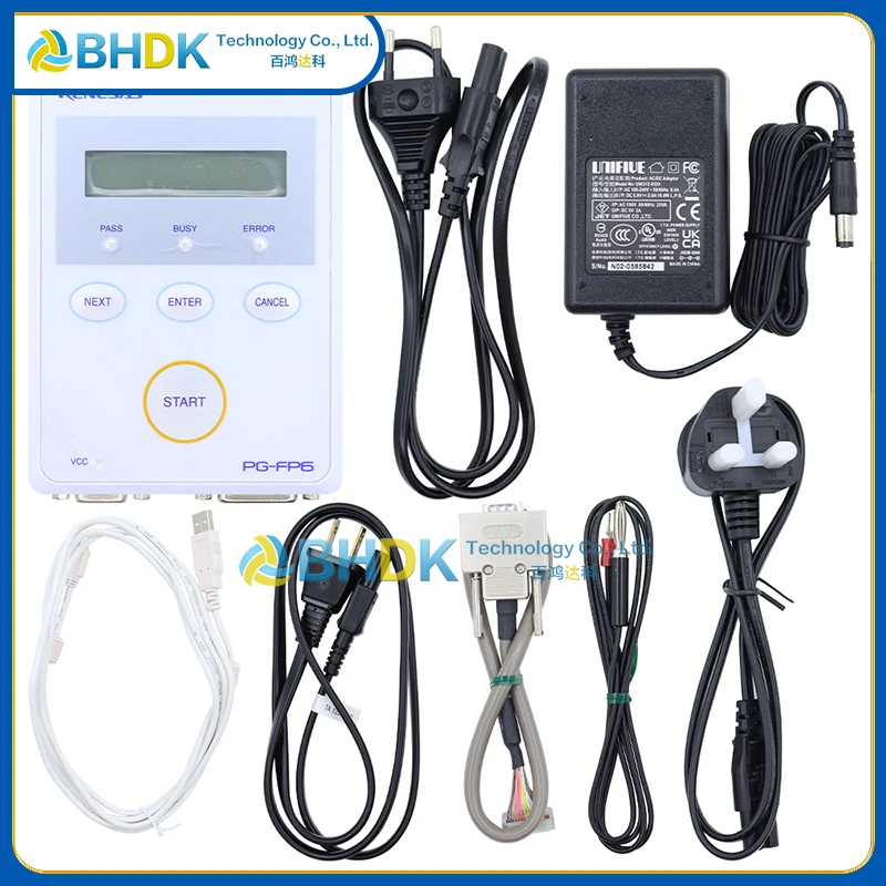 For PG-FP6 Renesas Flash Programmer Supports RL78 RX RA RH850 MCU In Circuit Offline Programming Tool