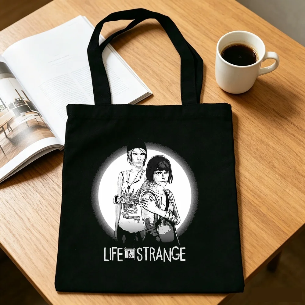 Life Is Strange tote bag shopping grocery reusable canvas  einkaufstasche woman