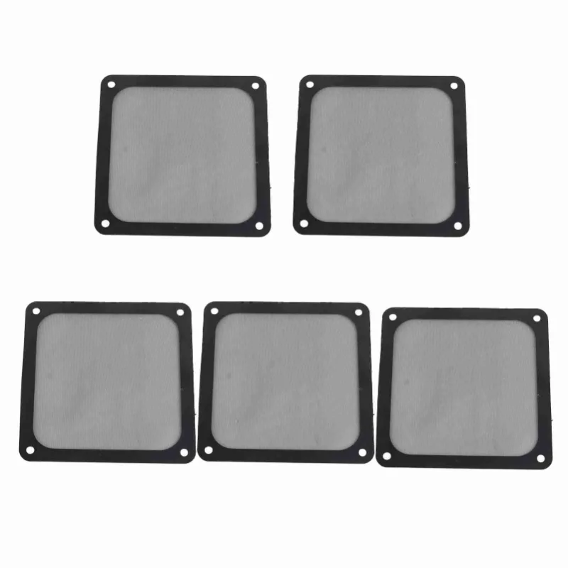PC Cooler Fan Filter PVC Magnetic Computer Mesh Frame Dust Filter Dustproof Computer Case Cover