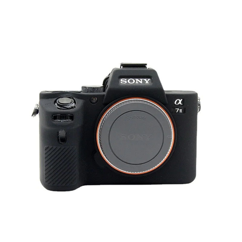 Camera Video Bag Soft Silicone Rubber Protection Case for Sony A7R II A7 II A7R Mark 2 A7M3 A7RM3 ZV1 ZV-1 A7R IV A7RM4