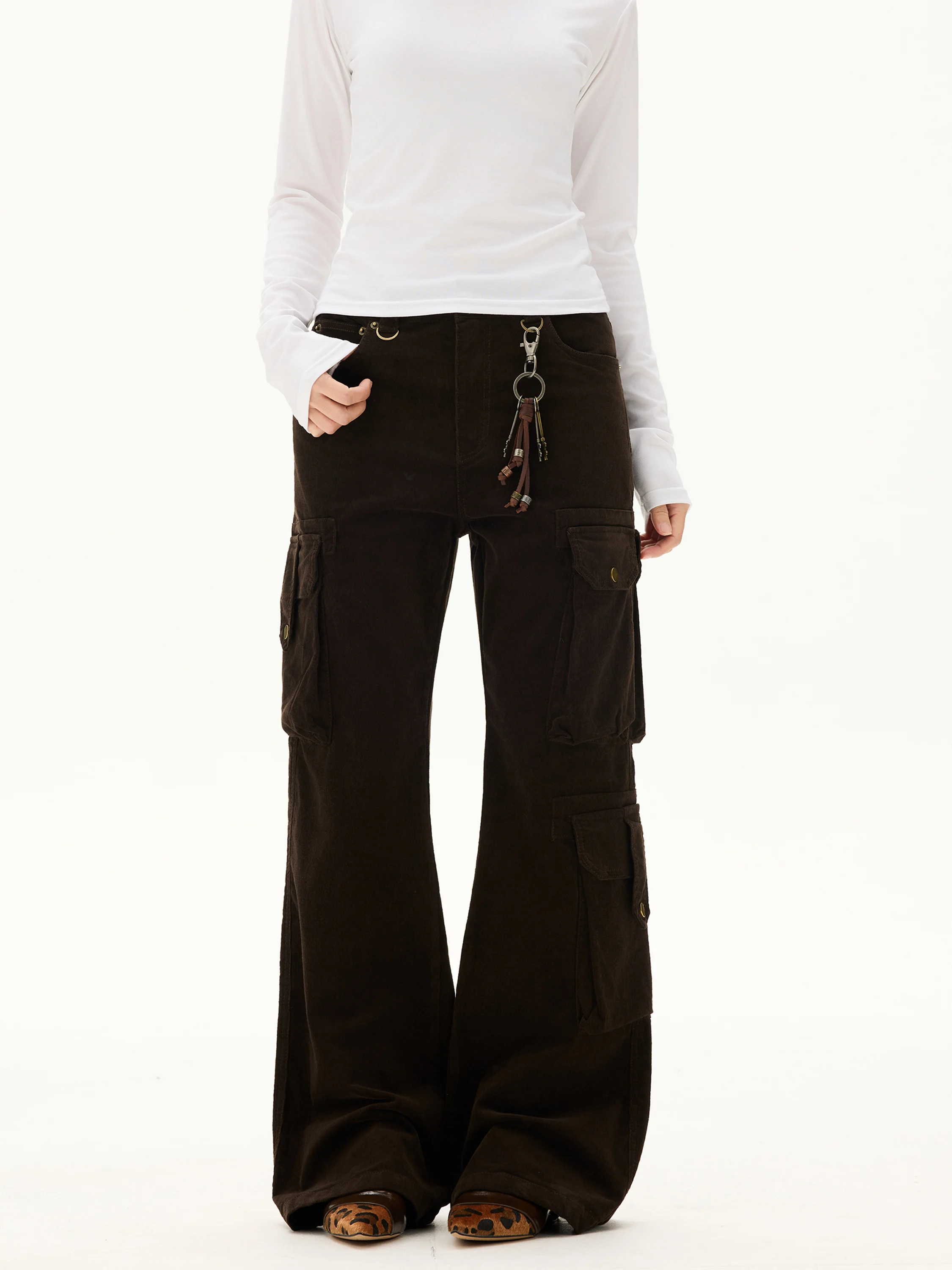 

Винтажные вельветовые рабочие брюки Sonata, свободные брюки Bell Bot, облегающие брюки для мужчин и женщин, повседневные брюки, длинные брюки