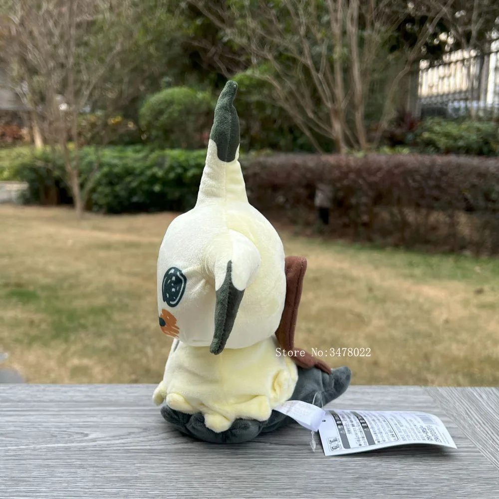 Brinquedo de pelúcia pokémon brilhante mimikyu mimiqui fofinho macio brinquedos de pelúcia boneca presente