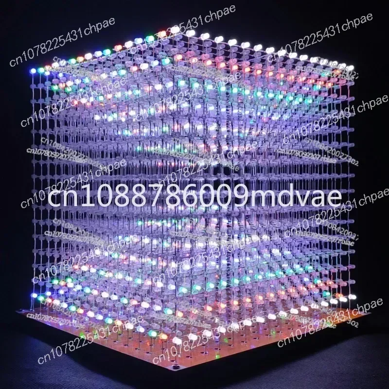 

3D16MINI Light Cube Kit 16X16X16 Электронные детали для самостоятельного производства Поддержка индивидуальной анимации